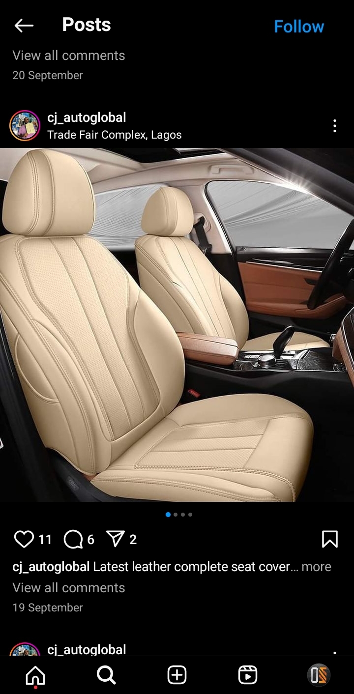 Exquisite interior design of my car